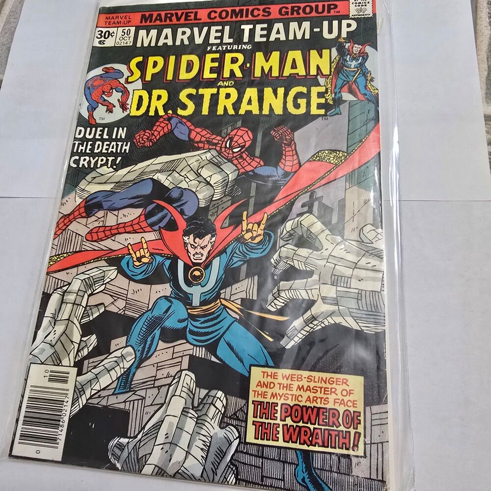 Spider-ManMarvel Team-Up #50 Spider-Man and Doctor Strange 1976 Marvel Comics